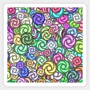 Imagination Colorful Pattern Sticker